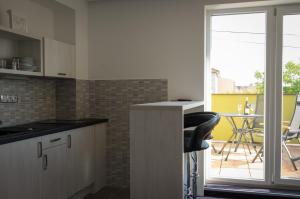 Eldhús eða eldhúskrókur á Villa Kiwi