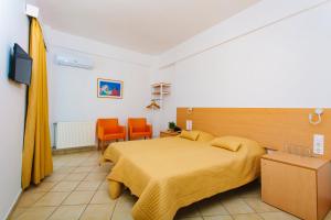 TV a/nebo společenská místnost v ubytování HOTEL SISSY