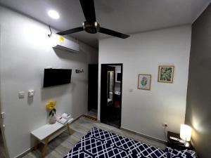 TV/trung tâm giải trí tại Como en casa