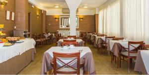 En restaurang eller annat matställe på Hotel Villa Singala