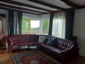 Posezení v ubytování Ferienwohnung Bodenseeblick