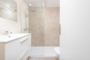 A bathroom at Francisco Remiro Fabulous Furnished Apartments in Guindalera