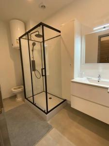 A bathroom at Superbe appartement lumineux ,super bien équipé avec WIFI-NetFlix Gratuit