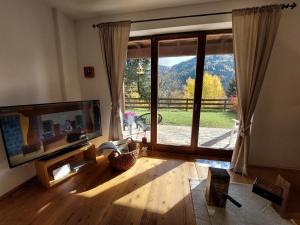 Widok na góry z tego apartamentu