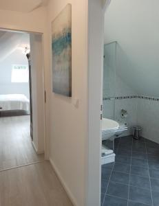 Koupelna v ubytování Hus inne Sünn + 48 fotografií