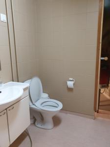 Kylpyhuone majoituspaikassa Jääskän Loma Ratatie 3 asunto 5