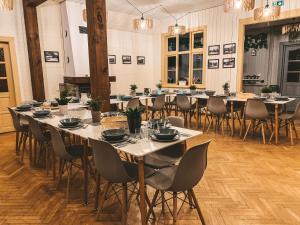 Restaurace v ubytování Leśny Zakątek Borkowo