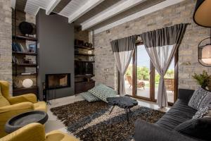 Posezení v ubytování Casa Della Vita Gouves Cretan Luxury Villa