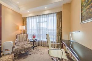 Posezení v ubytování Sofis Jinyuan Hotel