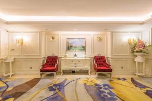 Posezení v ubytování Sofis Jinyuan Hotel
