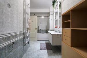 Et badeværelse på PrimoPiano - Via Pavia