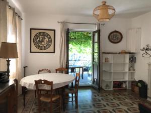 Χώρος καθιστικού στο Maison de charme Corse sauvage