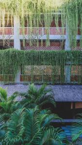 Amnaya Resort Nusa Dua外面的花园