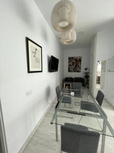 TV a/nebo společenská místnost v ubytování Coworking Studio