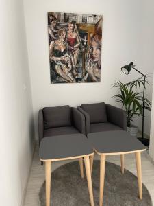 Posezení v ubytování Coworking Studio