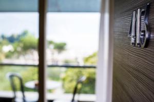 Balkón alebo terasa v ubytovaní Grand Hotel Riva