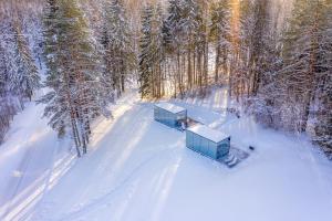 Kääriku Team Cabin v zimě