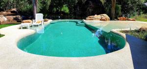 Bazén v ubytování Utopai Creek Site Vacation Home, Pai! nebo v jeho okolí