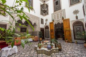 Restaurace v ubytování Riad Pacha Palace