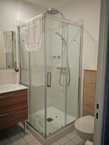 Kylpyhuone majoituspaikassa Mirabeau