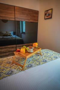 Postel nebo postele na pokoji v ubytování Lemmas Apartament Anchoria