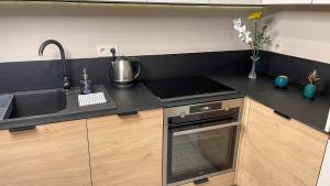 Kuchyňa alebo kuchynka v ubytovaní Comfortable 1-room apartment close to the center