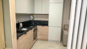 Kuchyňa alebo kuchynka v ubytovaní Comfortable 1-room apartment close to the center