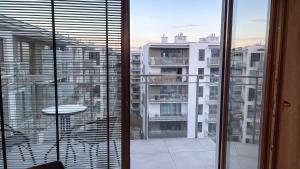 Balkón alebo terasa v ubytovaní Comfortable 1-room apartment close to the center