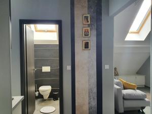 Koupelna v ubytování Kaposvár Apartman