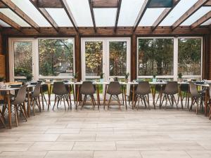 Restaurace v ubytování Leśny Zakątek Borkowo