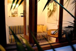 Χώρος καθιστικού στο Stone Mansion House