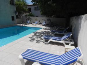 Bazén v ubytování Motel Cap Sol nebo v jeho okolí