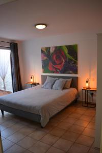 Appartement Cilouにあるベッド