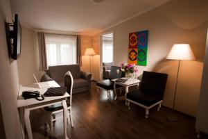 Część wypoczynkowa w obiekcie Leone Aparthotel