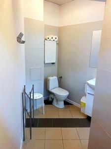 Kúpeľňa v ubytovaní Pokoje Duchówka