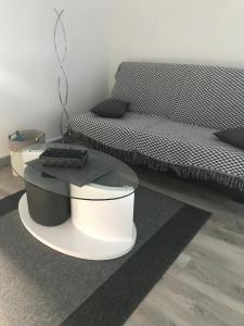 Posezení v ubytování Résidence Front de mer vue imprenable