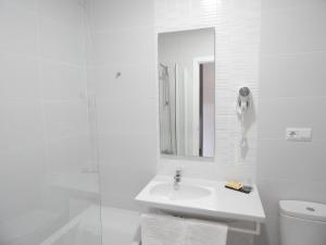 Koupelna v ubytování Hostal Las Cumbres