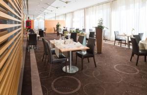 Restaurace v ubytování Radisson Blu Hotel Hannover