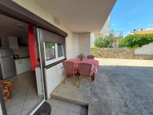 Balkón alebo terasa v ubytovaní Apartments Bernarda