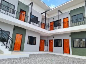 Balkón nebo terasa v ubytování Vamin Resort Chiangkhan Loei วามินทร์รีสอร์ท เชียงคาน เลย