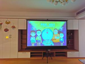 TV o dispositivi per l'intrattenimento presso Huangshan Sky Small Nest B&B