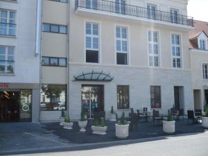 Budova, kde se aparthotel nachází