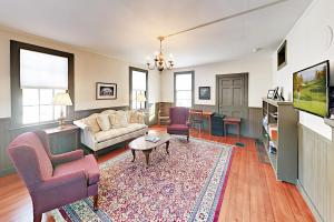 A seating area at Nickels-Sortwell House