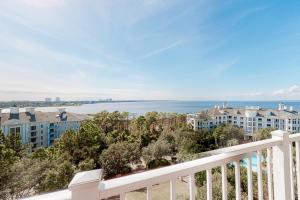 a view of the water from the balcony of a condo at The Grand Sandestin II in Destin
