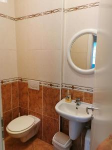 Koupelna v ubytování Apartman LUI