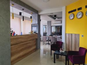 Posezení v ubytování Garni Hotel Niš City View