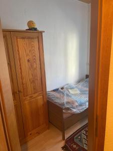 Postel nebo postele na pokoji v ubytování Haus Zauberwald