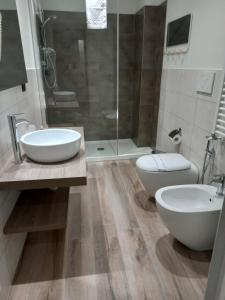 Koupelna v ubytování Residenza Novi