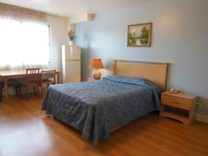 Postel nebo postele na pokoji v ubytování Motel Pierre