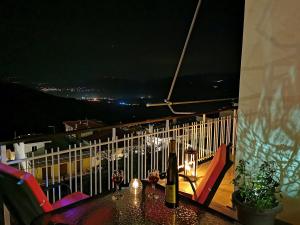 Balkon lub taras w obiekcie Delphic Horizons
